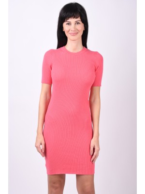 Rochie Noisy May Nmship O-Neck Knit Sun Kissed Coral